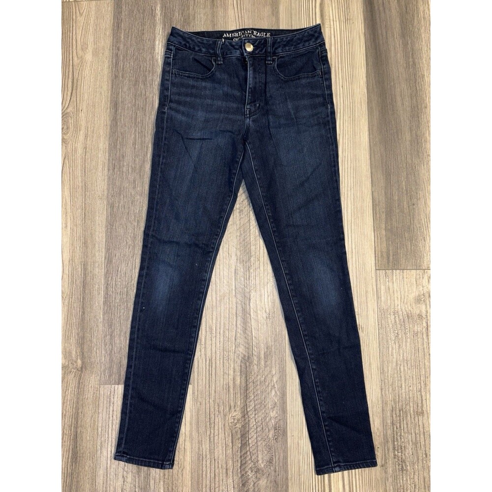 American Eagle Womens Size 6 Hi Rise Jegging Blue Jeans